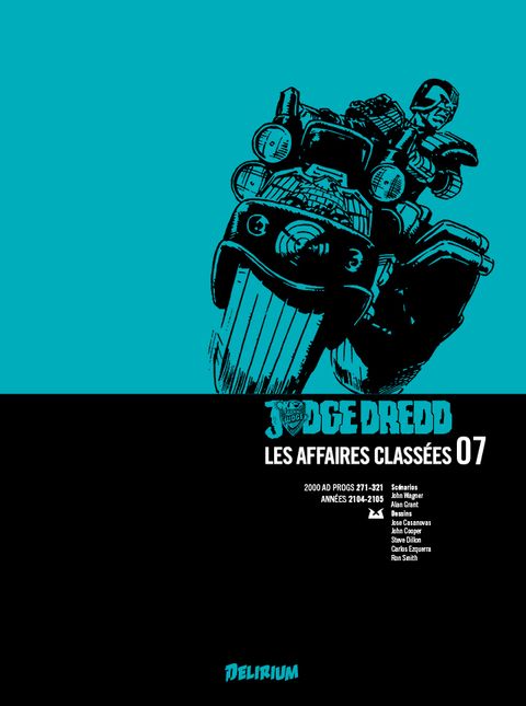 Couverture de l'album Judge Dredd, les Affaires Classées