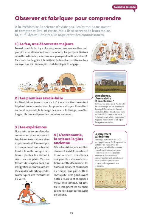 Aperçu de l'album L'Histoire des sciences en BD