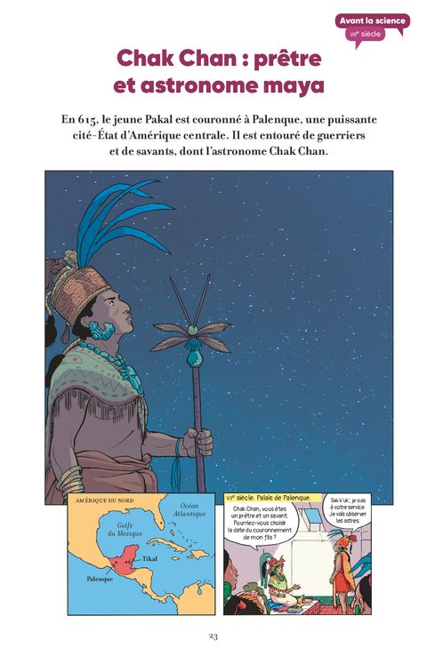 Aperçu de l'album L'Histoire des sciences en BD