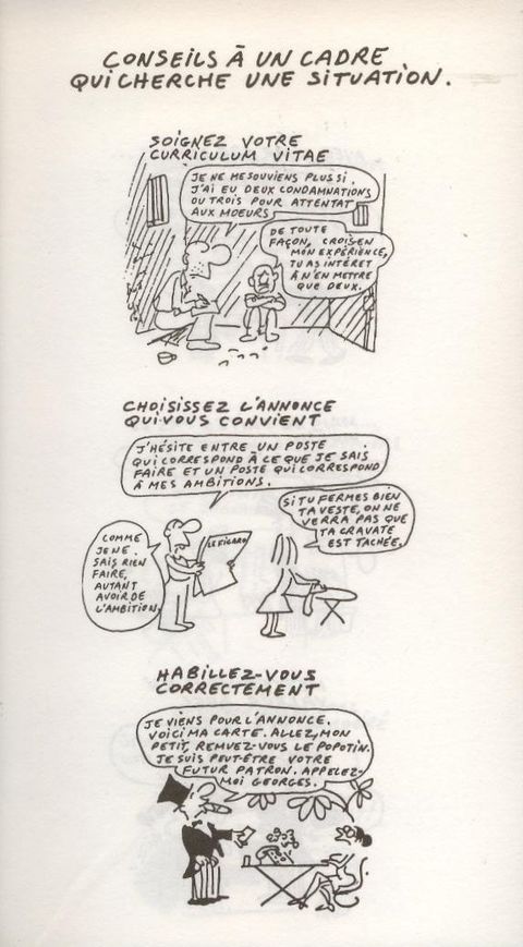 Aperçu de l'album Wolinski (One-Shot) tome 1977 - C'est dur d'être patron