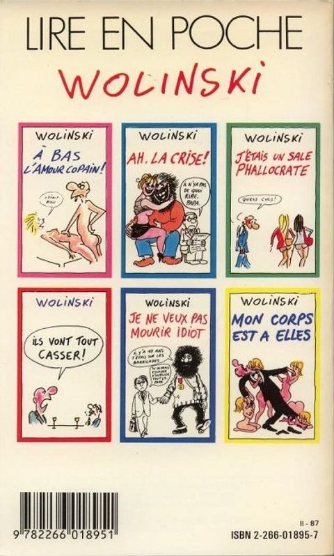 Aperçu de l'album Wolinski (One-Shot) tome 1977 - C'est dur d'être patron