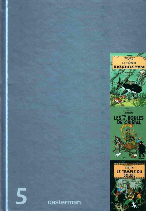 Couverture de l'album Le trésor de Rackham le rouge / Les 7 boules de cristal / Le temple du soleil