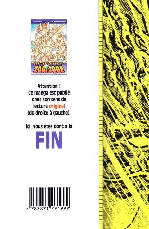 Aperçu de l'album Les Chevaliers du Zodiaque tome 18