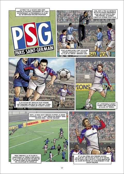 Aperçu de l'album Paris Saint-Germain - Paris Saint-Germain : la saga du PSG - De 1970 à aujourd'hui