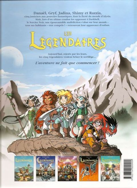 Aperçu de l'album Les Légendaires tome 5 - Coeur du Passé