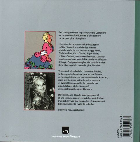 Aperçu de l'album Tintin (Monographie par personnage) tome 2006 - Bianca Castafiore - La diva du vingtième siècle