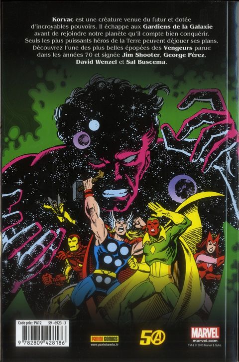 Aperçu de l'album Avengers - la Saga de Korvac
