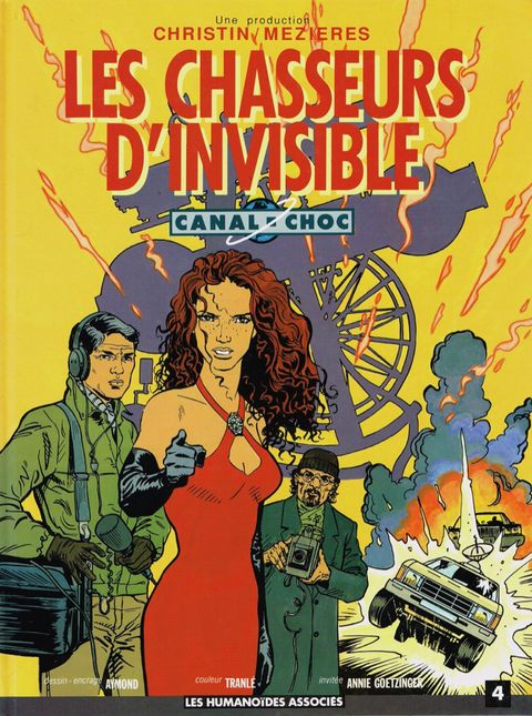 Couverture de l'album Les Chasseurs d'Invisible