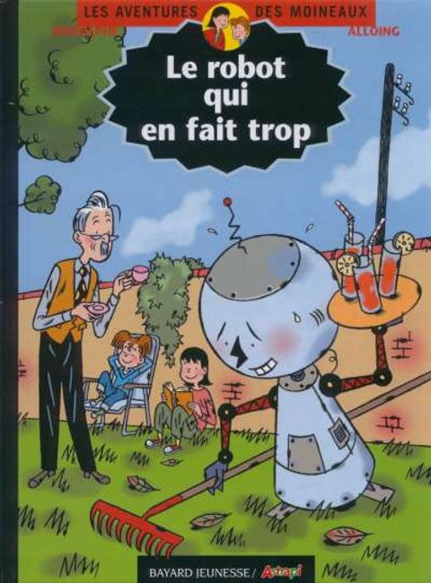 Couverture de l'album Les Aventures des Moineaux, tome 8 : Le robot qui en fait trop
