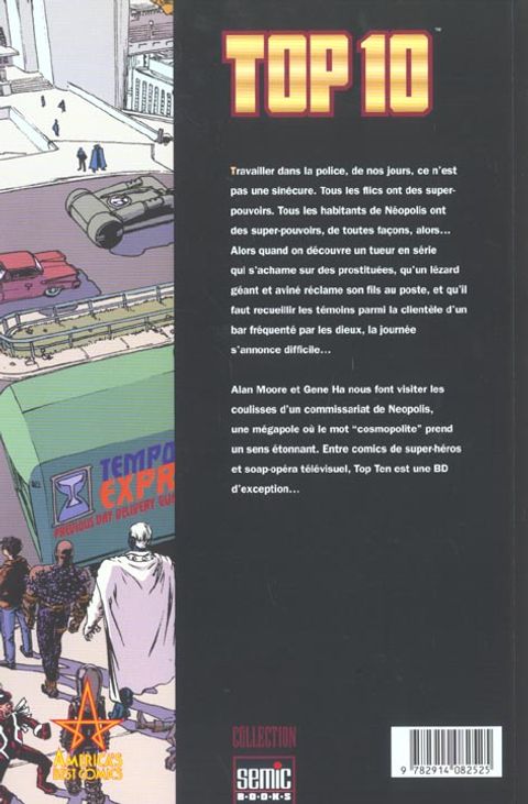 Aperçu de l'album Top ten (Semic/Panini) tome 2