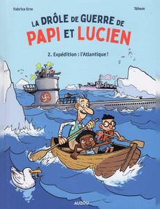 Couverture de la série La drôle de guerre de Papi et Lucien