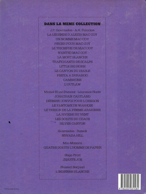 Aperçu de l'album Mac Coy tome 1 - La Légende d'Alexis Mac Coy