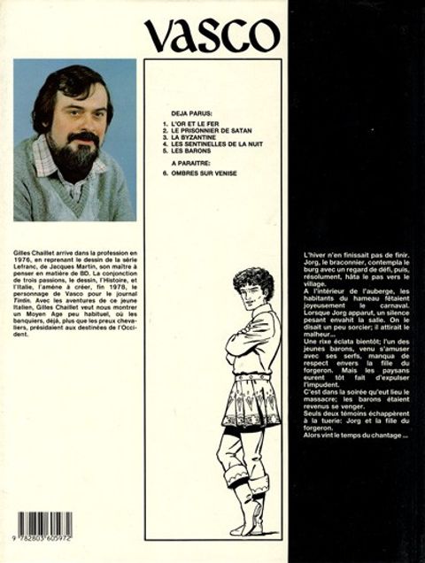 Aperçu de l'album Vasco tome 5 - Les barons