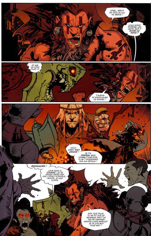 Aperçu de l'album Barbaric tome 2 - Remontées acides