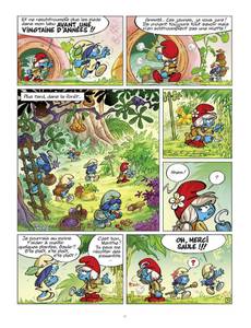 Aperçu 8 de l'album Les Schtroumpfs et le Village des Filles tome 5 - Le bâton de Saule