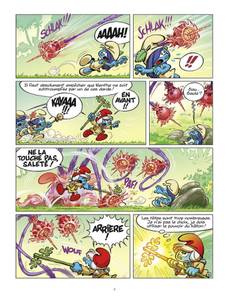 Aperçu 10 de l'album Les Schtroumpfs et le Village des Filles tome 5 - Le bâton de Saule