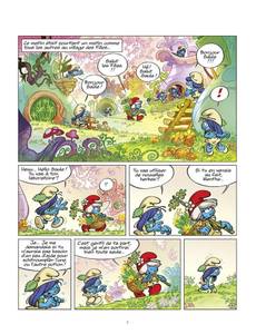 Aperçu 5 de l'album Les Schtroumpfs et le Village des Filles tome 5 - Le bâton de Saule