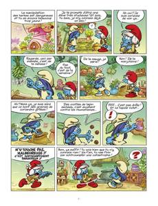 Aperçu 7 de l'album Les Schtroumpfs et le Village des Filles tome 5 - Le bâton de Saule