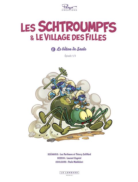 Aperçu de l'album Les Schtroumpfs et le Village des Filles tome 5 - Le bâton de Saule