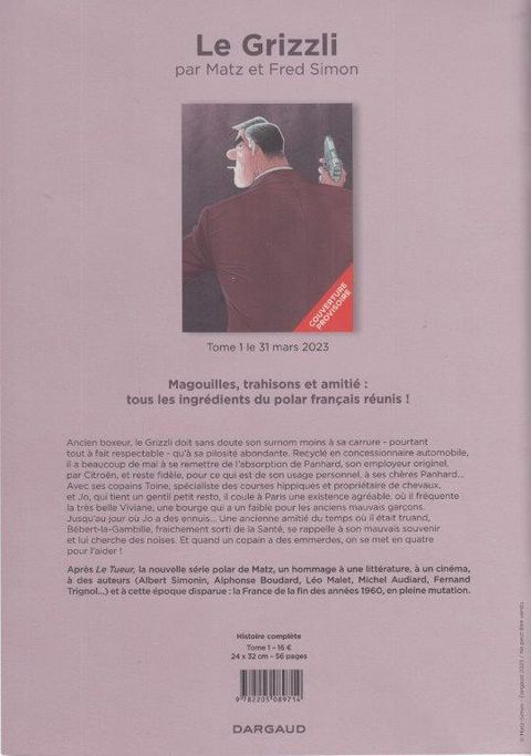 Aperçu de l'album Le Grizzli tome 1 - Un Drôle de Chabanais 