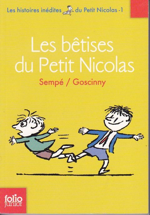 Couverture de l'album Les bêtises du Petit Nicolas