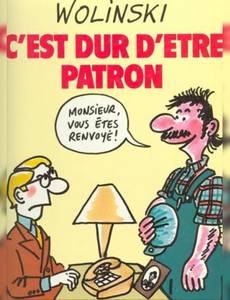 Couverture de l'album C'est dur d'être patron