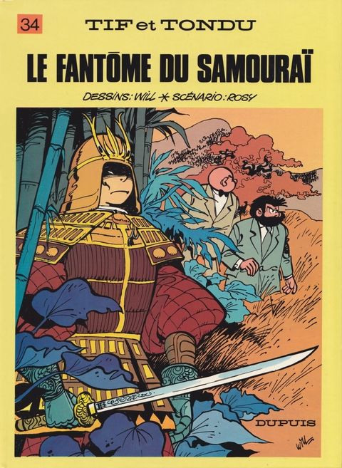 Couverture de l'album Le fantôme du samouraï