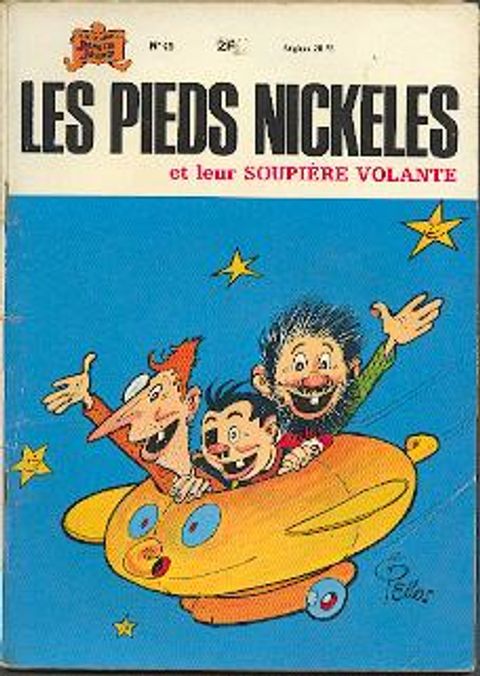 Couverture de l'album Les Pieds Nickelés et leur soupière volante