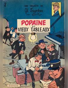 Couverture de l'album Popaïne et Vieux Tableaux