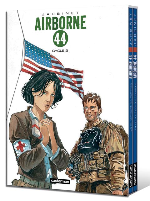 Couverture de l'album Airborne 44 - Intégrale 2 (Tomes 3&4)
