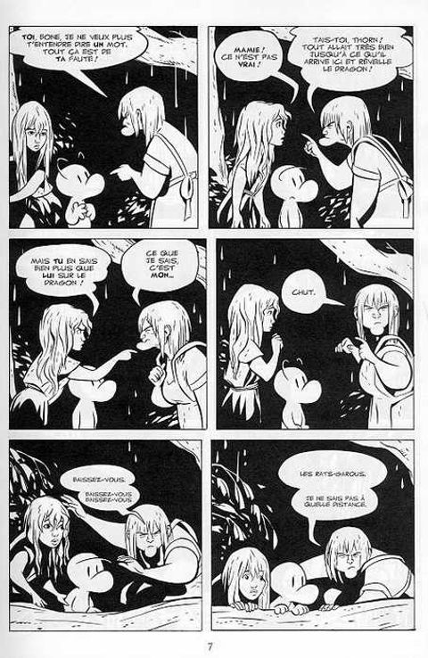Aperçu de l'album Bone tome 4 - La Nuit des Rats Garous - Noir et Blanc