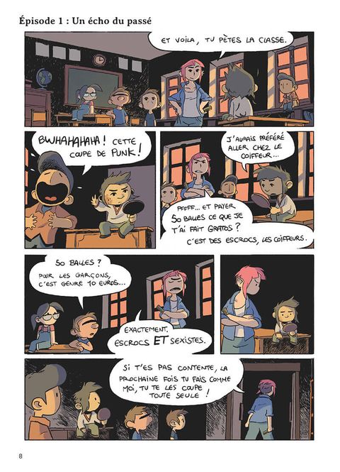 Aperçu de l'album Le Collège Noir tome 2 - Le Livre de la Pierre