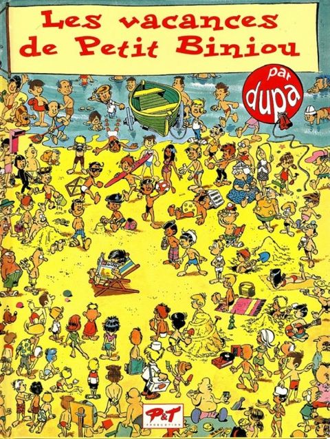 Couverture de l'album Les Vacances de Petit Biniou