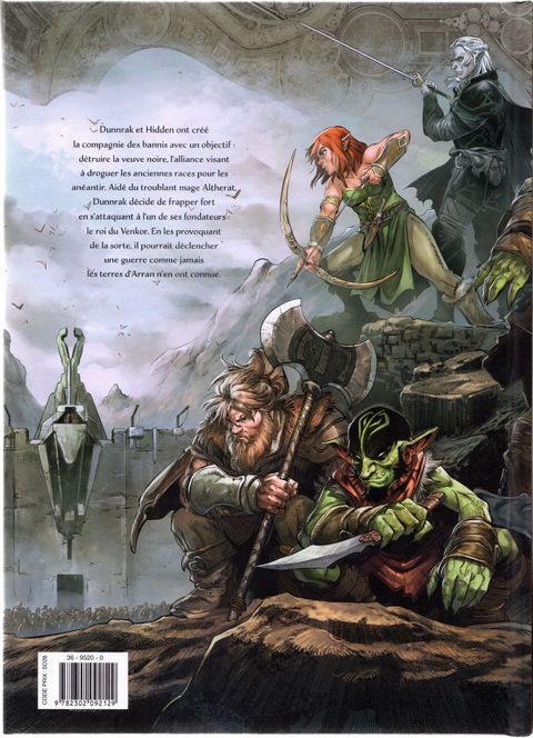 Aperçu de l'album Guerres d'Arran tome 1 - La compagnie des bannis