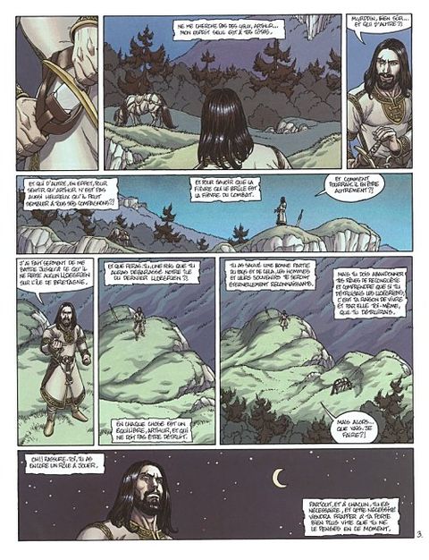 Aperçu de l'album Arthur, Une Epopée Celtique tome 5 - Drystan et Esyllt