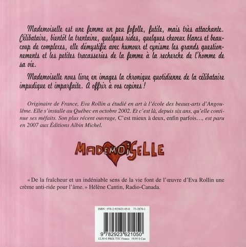 Aperçu de l'album Mademoiselle tome 1 - Manuel de la Célibataire Imparfaite