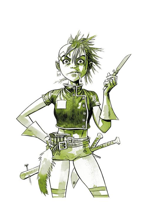 Aperçu de l'album 21st century Tank girl - Tank Girl : 21st Century