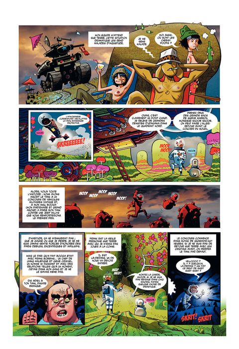 Aperçu de l'album 21st century Tank girl - Tank Girl : 21st Century