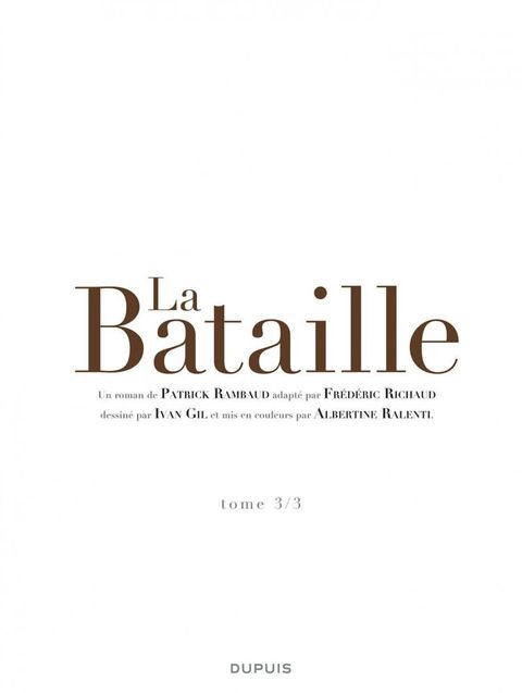 Aperçu de l'album La Bataille tome 3