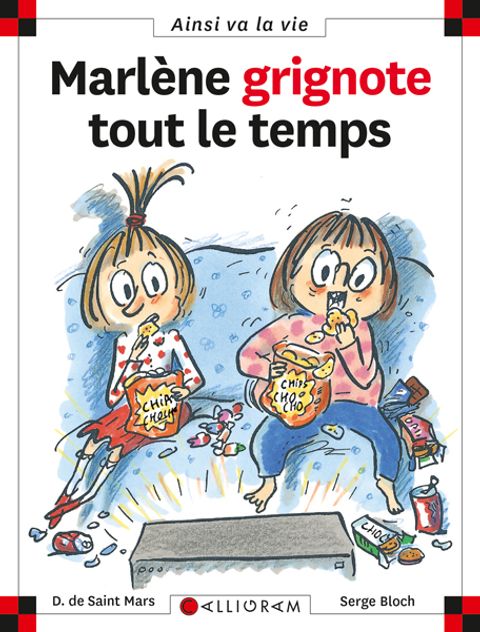 Couverture de l'album Marlène grignote tout le temps