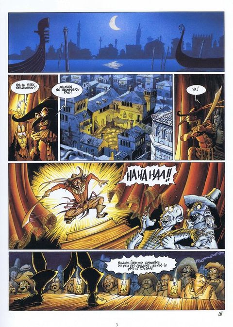 Aperçu de l'album De Cape et de Crocs tome 1 - Le Secret du Janissaire