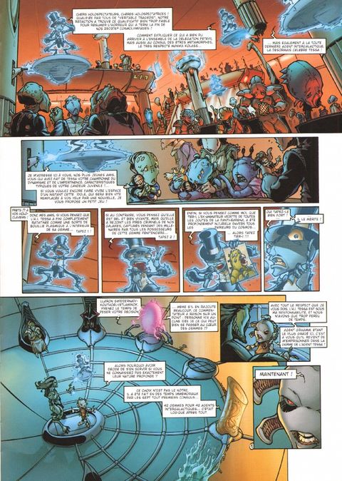 Aperçu de l'album Tessa, Agent Intergalactique tome 5 - Là où il y A de la Gemme...