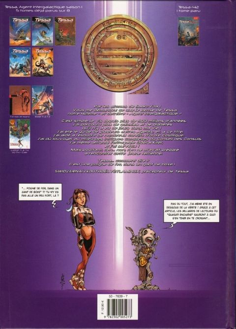 Aperçu de l'album Tessa, Agent Intergalactique tome 5 - Là où il y A de la Gemme...