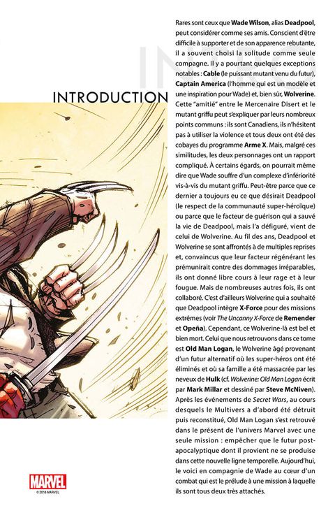 Aperçu de l'album Deadpool VS Old Man Logan - Deadpool VS Old Man Logan 