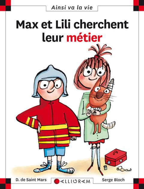 Couverture de l'album Max et Lili cherchent leur métier