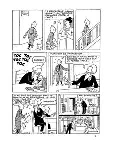 Aperçu 4 de l'album Tintin (Fac-similé N&B) tome 8 - Le Sceptre d'Ottokar