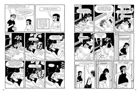 Aperçu de l'album Enterrez-moi direct (on est bien six pieds sous terre) - Une BD sur la grossesse et la parentalité