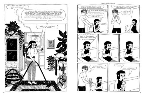 Aperçu de l'album Enterrez-moi direct (on est bien six pieds sous terre) - Une BD sur la grossesse et la parentalité