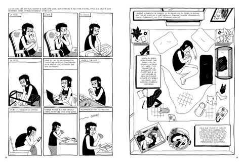 Aperçu de l'album Enterrez-moi direct (on est bien six pieds sous terre) - Une BD sur la grossesse et la parentalité