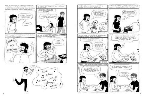 Aperçu de l'album Enterrez-moi direct (on est bien six pieds sous terre) - Une BD sur la grossesse et la parentalité